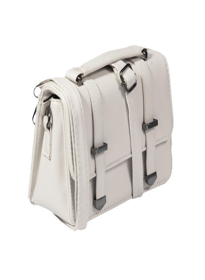Heartbeat Crossbody Sling Bag for Women | Stylish crossbody sling bag for girls/women (Beige) 2.73 ltrs - Image 1